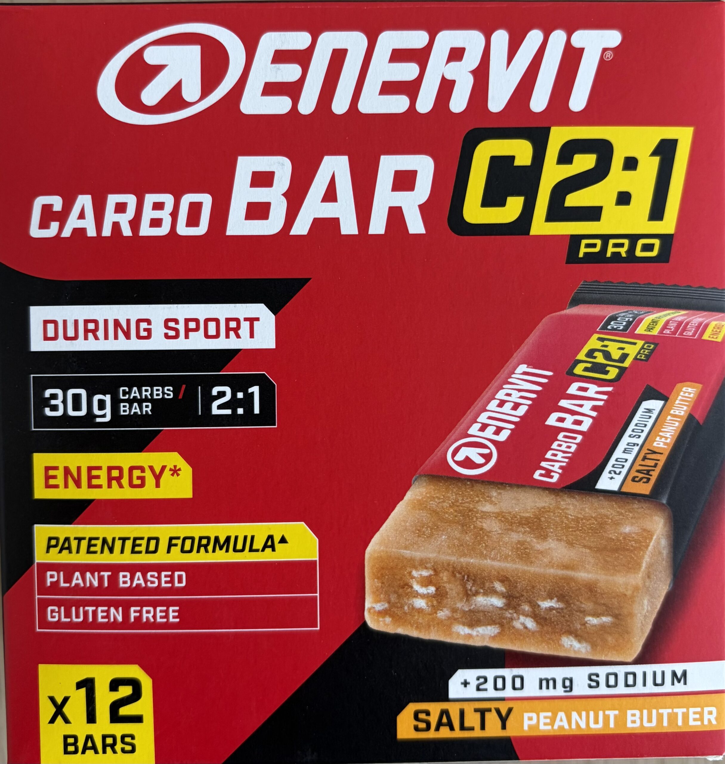 Baton Carbo Pro C2:1 Słony Karmel 12 sztuk