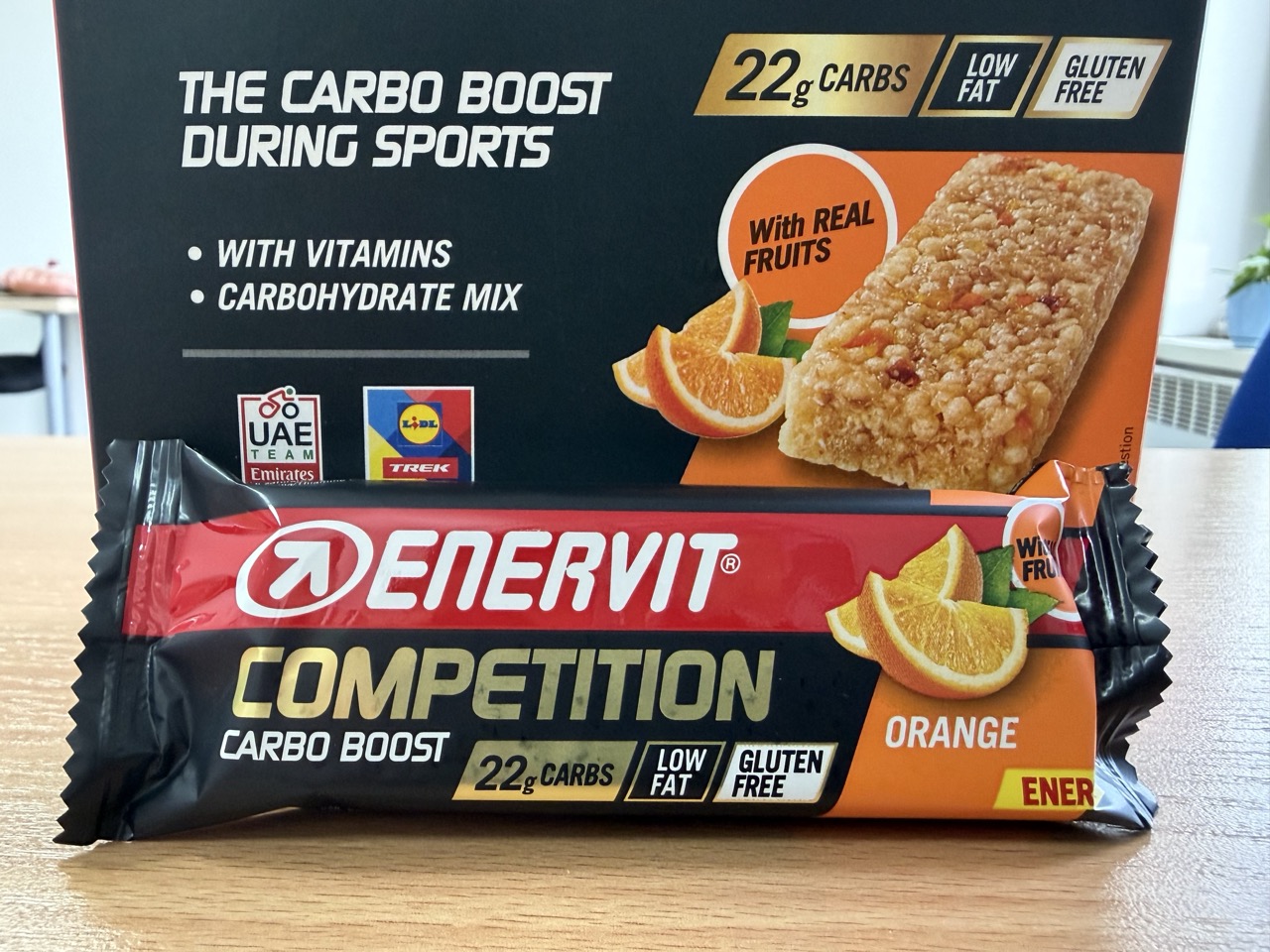 Enervit Baton Carbo Boost Pomarańcza